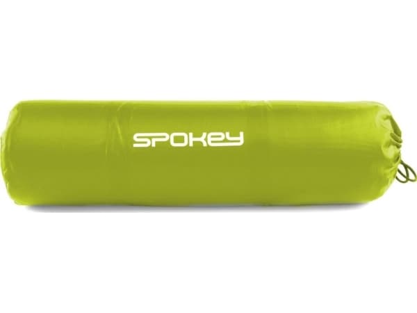Spokey Selvoppblåsende matte med pute 186x50x2,5 cm SAVORY PUTE grønn