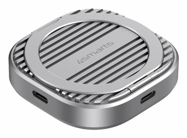 4smarts 541311, SSD-kabinett, M.2, M.2, 10 Gbit/s, USB-tilkobling, Grå Grå