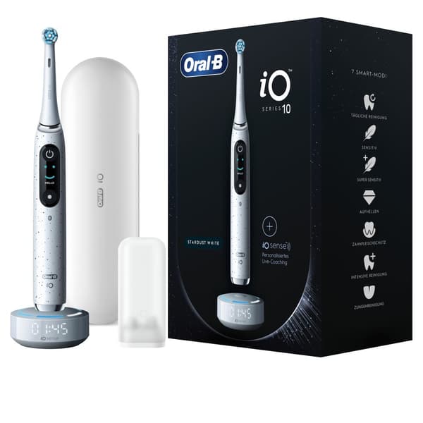 Oral-B iO Series 10 Vuxen Roterande och oscillerande tandborste Vit