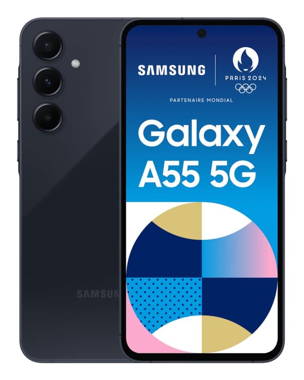 Samsung Galaxy A55 5G 16,8 cm (6.6") Hybrid Dual SIM Android 14 USB Type-C 8 GB 256 GB 5000 mAh Marinblå Marinblå