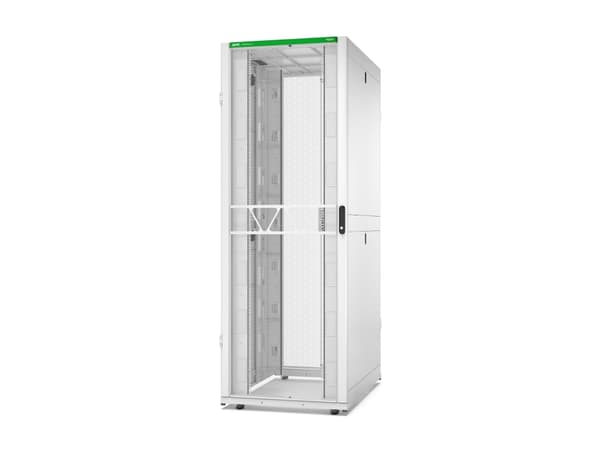 APC NetShelter SX Gen 2 - Räkkikaappi - 2258H x 800W x 1200D mm, sivuilla - gulvstående - hvid - 48U - 19"