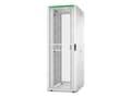 Pikkukuva 1 / 5: APC NetShelter SX Gen 2 - Räkkikaappi - 2258H x 800W x 1200D mm, sivuilla - gulvstående - hvid - 48U - 19"