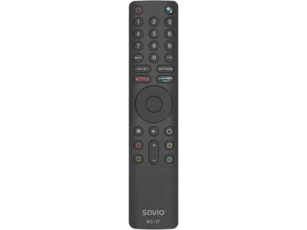 Savio kaukosäädin universaali/korvaava XIAOMI-Smart TV:lle, RC-17