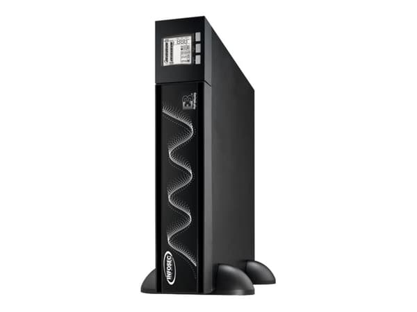 INFOSEC E3 Performance 800 RT - UPS - AC 220/230/240 V - 800 VA - enkeltfase - USB, RS-232 - utgangskontakter: 8 Sort