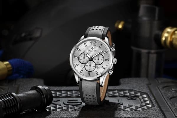Zegarek Perfect ZEGAREK MĘSKI PERFECT CH01L - CHRONOGRAF (zp354f) + BOX