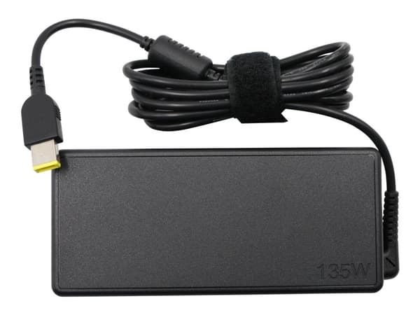 Lenovo - Verkkolaitesovitin - AC 100-240 V - 135 Watt - FRU - ThinkCentre M625q; M720q; M75q-1; M920q; M920x; ThinkStation P330 -laitteisiin