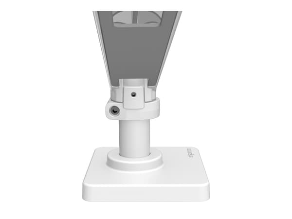Ergotron LX Pro - Monteringssats (bildskärmsarm, hög pelare) - för LCD-display - aluminium - vit - skärmstorlek: upp till 34 tum - disk-monteringsbar