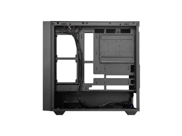Chieftec Gamer Series Night Hunter - Tower gaming - utvidet ATX (E-ATX) - sidepanel med vindu (herdet glass) - ingen strømforsyning (ATX) - svart - U