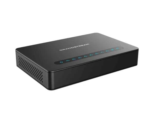 Grandstream HT818 V2 - VoIP-gateway - with Gigabit NAT router - 8 portar - 1GbE