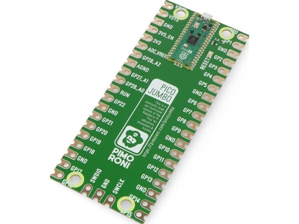 Pico Jumbo - modul med loddet Raspberry Pi Pico 2 - PiMoroni PIM747}