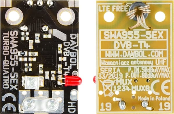 Blow 9555# Antenneforsterker swa-955-5ex led