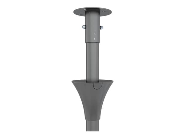 Multibrackets M Pro Series - Innhegning - lav profil - for digitalt skiltingspanel - medium - låsbar - stål - svart - skjermstørrelse: 55" - kan mont