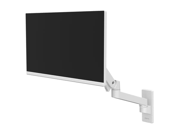Ergotron LX Pro - Monteringssett (skjermarm) - for LCD-skjerm - aluminium - hvit - skjermstørrelse: inntil 34" - veggmonterbar