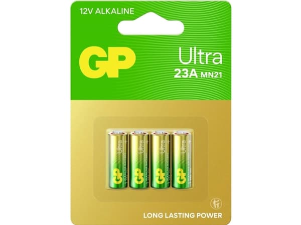 GP Ultra Special-batterier 23 A 12 V 4 stk