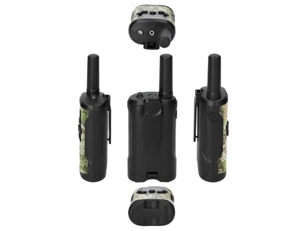 Alecto FR115CAMO, Profesjonell mobilradio (PMR), 8 kanaler, 446 MHz, 7000 m, 49 mm, 30 mm