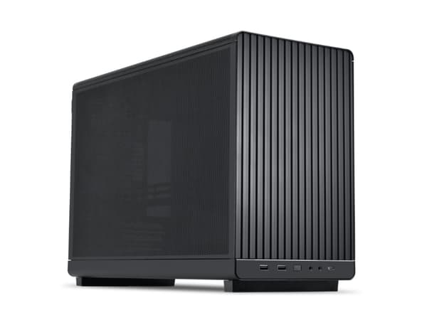 Lian Li PC-A3X, Micro Tower, PC, Svart, micro ATX, Micro-ITX, Stål, 16,5 cm