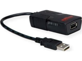 ROLINE 12.02.1091, USB Type-A, USB 2.0, Svart, 0,012 Gbit/s, 20 mm, 39 mm Svart