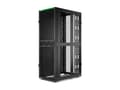 Miniatyrbild 4 av 5: APC NetShelter SX Gen 2 - Rack skåp - 2124 H x 750 B x 1200 D mm, med sidor - golvstående - svart - 45U - 19" - TAA-kompatibel