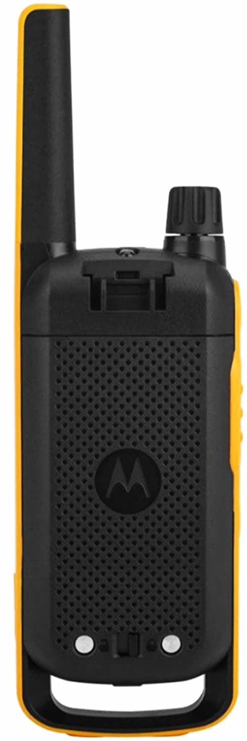 Motorola Talkabout T82 Extreme Quad Pack tvåvägsradio 16 kanaler Svart, Orange