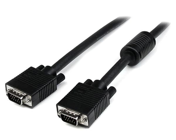 StarTech.com 5 m koaxialvideokabel för VGA-skärm med hög upplösning - HD15 till HD15 M/M