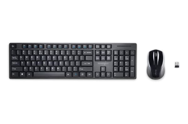 Kensington Pro Fit® låg profil trådlöst set för stationära datorer - tysk