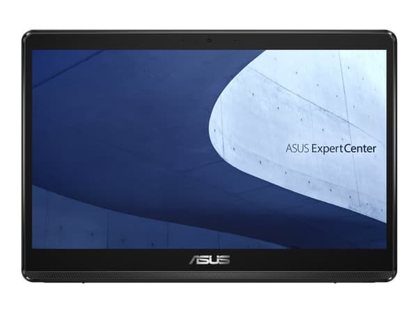 ASUS ExpertCenter E1 AiO E1600WKAT N8256X - Allt-i-ett Celeron N4500 / upp till 2.8 GHz - RAM 8 GB - SSD 256 GB - NVMe - UHD Graphics - Gigabit Ether Svart
