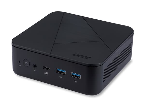 Acer Veriton NUC VN1502G-13U7U - Barebone - mini-PC 1 x Core i7 1355U / upp till 5 GHz - RAM 0 GB - Intel Iris Xe-grafik - Gigabit Ethernet, IEEE 802