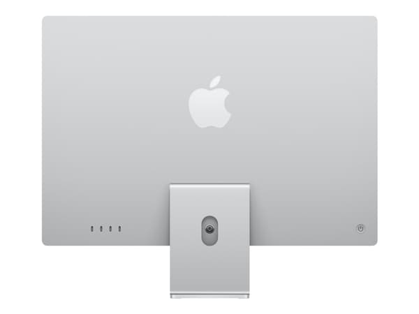 Apple iMac 24-inch with Retina 4.5K display, Nano-texture glass: M4 chip with 10-core CPU and 10-core GPU, 256GB SSD, 16GB - Silver, 59.7 cm (23.5"),