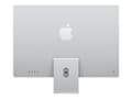 Pikkukuva 5 / 5: Apple iMac 24-inch with Retina 4.5K display, Nano-texture glass: M4 chip with 10-core CPU and 10-core GPU, 256GB SSD, 16GB - Silver, 59.7 cm (23.5"),