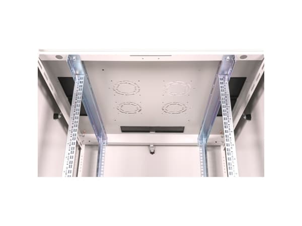 ROLINE 26.21.0039, Fristående rack, 32U, 600 kg, Kuggskenor, Justerbara fötter, 77 kg