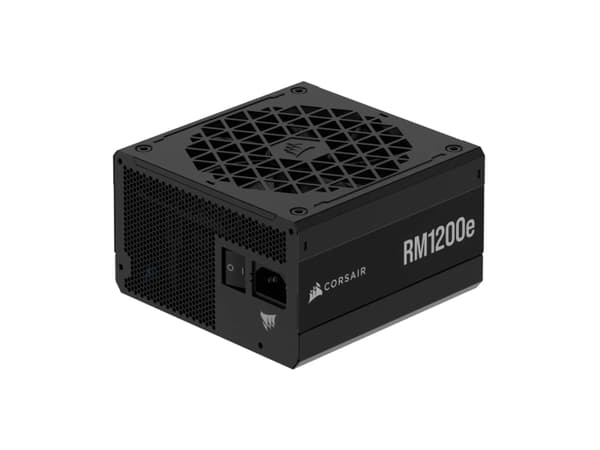 Corsair RM1200e, 1200 Watt, ATX 3.1, PCIe 5.1, 80PLUS Gold / Cybenetics PLATINUM