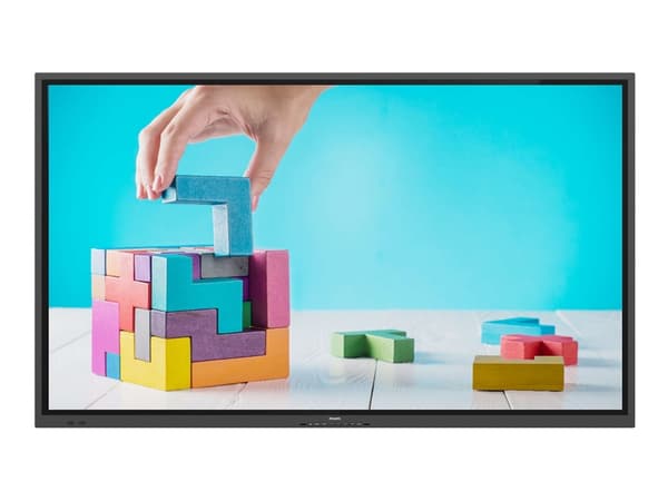 Philips 75BDL3152E - 75" Diagonal klass (74.5" visbar) - E-Line LED-bakgrundsbelyst LCD-skärm - interaktiv digital skyltning - med pekskärm (multitou