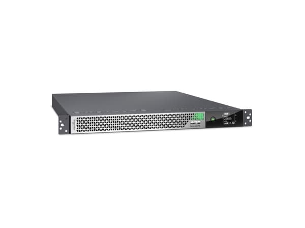 APC SRTL2K2RM1UWC, Dobbeltkonvertering (Online), 2,2 kVA, 2200 W, Sinus, 208 V, 240 V
