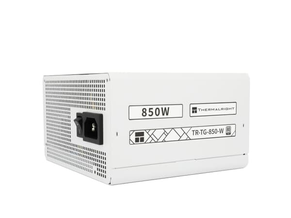 Thermalright TG-850, 850 W, 100 - 240 V, 47 - 63 hz, 11 - 5.5 A, 130 W, 846 W Hvit