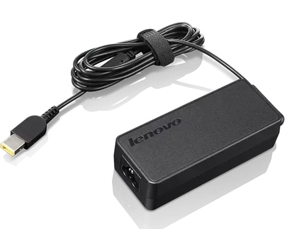 Lenovo Tiny 65W AC Adapter (Slim Tip) - Strømadapter - AC 100-240 V - 65 watt - for ThinkBook 14 G2 ITL; ThinkCentre M90; ThinkEdge SE30; V30a-22IML Sort