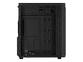 Miniatyrbild 3 av 5: NATEC Aracanta, Midi Tower, PC, Sort, ATX, micro ATX, Mini-ITX, Acrylonitrilbutadienstyren, Metal, 16,4 cm
