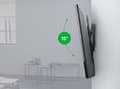 Miniatyrbilde 2 av 5: One For All Dynamic Line WM5620, 106,7 cm (42"), 2,54 m (100"), 100 x 100 mm, 600 x 400 mm, -7,5 - 7,5°, Sort