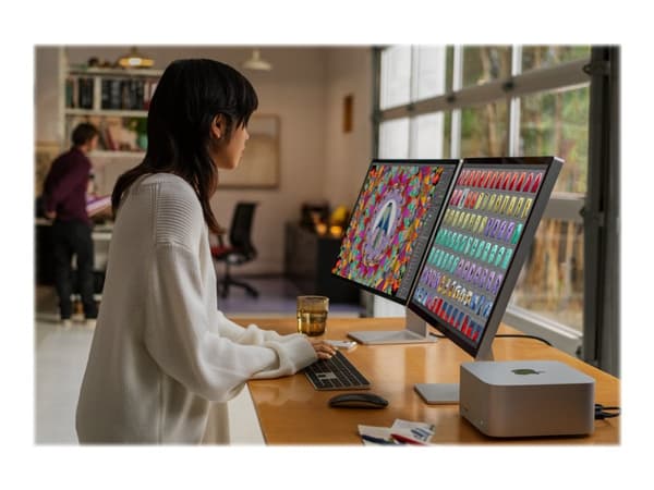 Apple Mac Studio - USFF M3 Ultra upp till - RAM 96 GB - SSD 1 TB - M3 Ultra 60-core - Gigabit Ethernet, 10 Gigabit Ethernet, 5 Gigabit Ethernet, 2.5