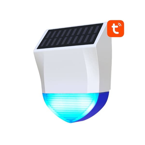 Neo utomhussiren Zigbee & Tuya-kompatibel med solpanel