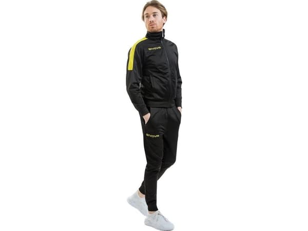 Givova Dres Givova Tuta Revolution czarno-żółty TR033 1007 XL