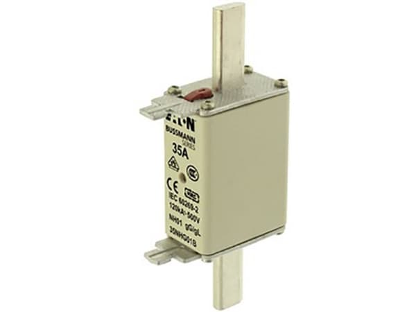 Bussmann 35NHG01B, 3 stk, 30 mm, 135 mm, 58 mm