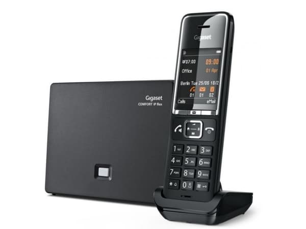 Siemens Gigaset Comfort 550 IP-pöytäpuhelin Musta
