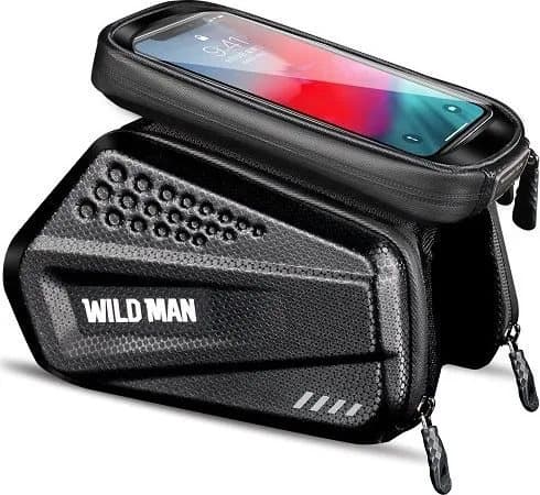 WILDMAN Bicycle case/holder XXL ES6 frame bag black/black | Wildman