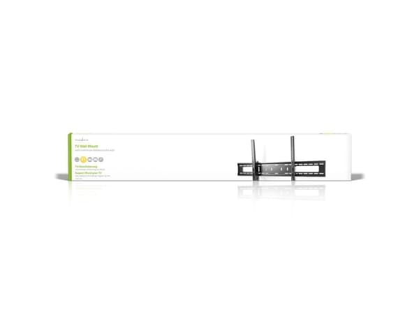 Nedis TVWM2170BK, 2,54 m (100"), 200 x 200 mm, 900 x 600 mm, 0 - 15°, Stål, Svart