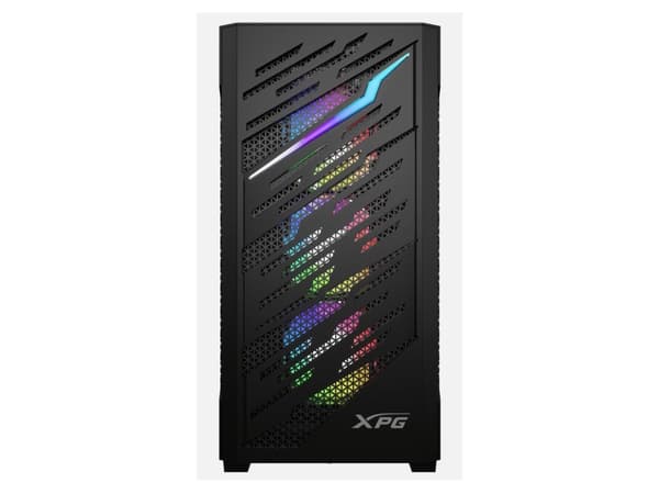XPG STARKER AIR BTF, Midi Tower, PC, Svart, ATX, EATX, micro ATX, Mini-ITX, SPCC, Härdat glas, Spela