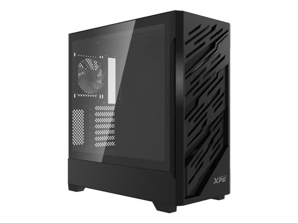 XPG STARKER AIR BTF, Midi Tower, PC, Svart, ATX, EATX, micro ATX, Mini-ITX, SPCC, Härdat glas, Spela Svart