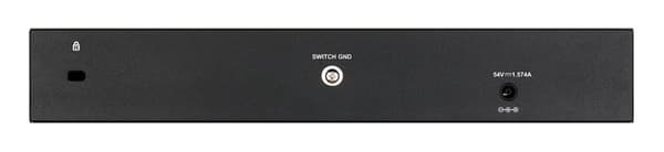 D-Link DGS-1210-10P nätverksswitchar hanterad L2 Gigabit Ethernet (10/100/1000) Strömförsörjning via Ethernet (PoE) stöd 1U Svart