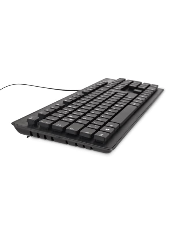 V7 CKU700DE tangentbord Mus inkluderad Universal USB tyska Svart