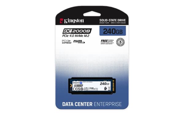 Kingston Technology DC2000B 240 GB M.2 PCI Express 4.0 NVMe 3D TLC