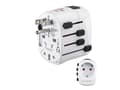 Miniatyrbilde 1 av 5: Hama Weltreisestecker World Travel Pro, 3-polig (00139532)